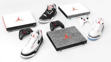 Microsoft sortea tres Xbox One X inpiradas en las Air Jordan