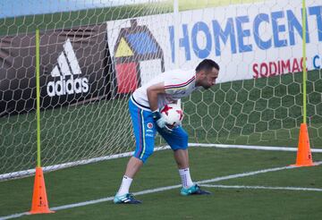 Primer entrenamiento de Colombia en el Metropolitano