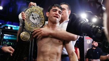 Entrevista con José Alday antes de que realice su primer defensa en Combate Américas.