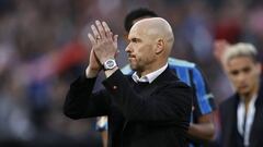 ROTTERDAM - Ajax coach Erik ten Hag during the Dutch TOTO KNVB Cup Final match between PSV and AJAX at Stadium de Kuip on April 17, 2022 in Rotterdam, Netherlands. ANP MAURICE VAN STEEN (Photo by ANP via Getty Images)