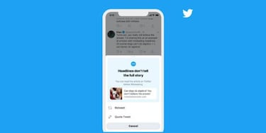 Leer antes de compartir, la nueva función de Twitter para iOS