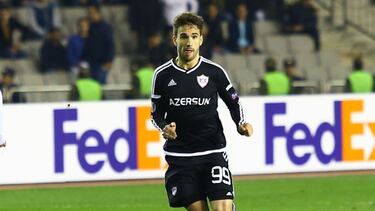 Dani Quintana, jugador del Qarabag.