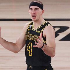 'La Mamba calva': el antihéroe Caruso triunfó en los Lakers