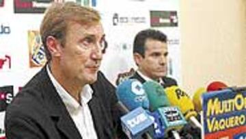 <b>JUNTOS</b>. Eloy Olaya y Antonio Maceda podrían estar condenados a entrenderse otra temporada.