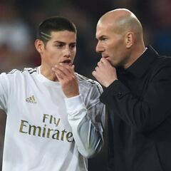 James sorprende: “¿Zidane o James? En mi prime yo”