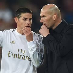 ¿Ultimátum de Zidane a James Rodríguez?