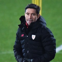 Marcelino: "Que el Athletic llegue a finales es un éxito como los títulos de Madrid, Barça y Atleti"
