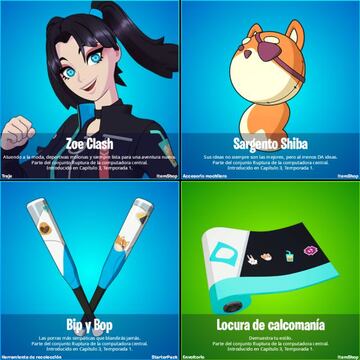 Este es el Pack de Inicio de la Temporada 2 de Fortnite Cap&iacute;tulo 3