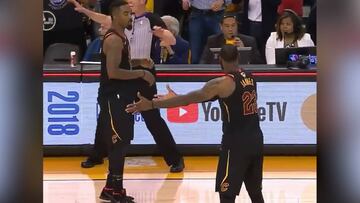 El demencial error de J.R. Smith que desesperó a LeBron en 2018