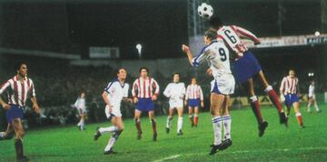 Atlético de Madrid met Club Brugge in the quarter finals of the European Cup in March 1978. In the first leg, in Belgium, the Rojiblancos with Luis Aragonés in charge lost 2-0 with Courant and Cubber scored either side of the interval. It wasn't Atleti's 
