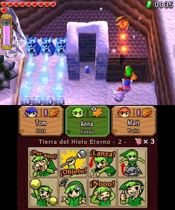 Captura de pantalla - The Legend of Zelda: Tri Force Heroes (3DS)