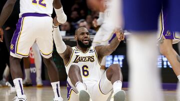 After LeBron goes off, criticising the officiating of the Lakers’ 119-115 double-overtime loss to Dallas, the league’s response both gives and takes away.