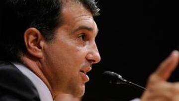 <b>RIO REVUELTO.</b> Laporta afronta su etapa más dura desde que accedió a la presidencia del Barcelona.