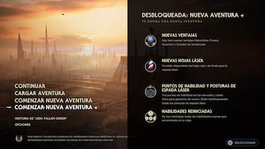 ¿Cómo es el endgame de Star Wars Jedi: Survivor, ¿se puede seguir jugando al terminar la historia?