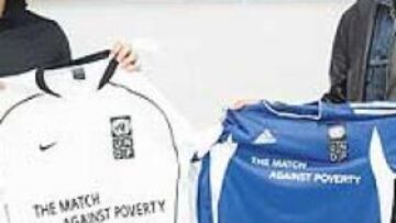 <b>LAS CAMISETAS DEL DÍA 14. </b>Ronie y Ziozu capitanean los equipos que jugarán en el Bernabéu.