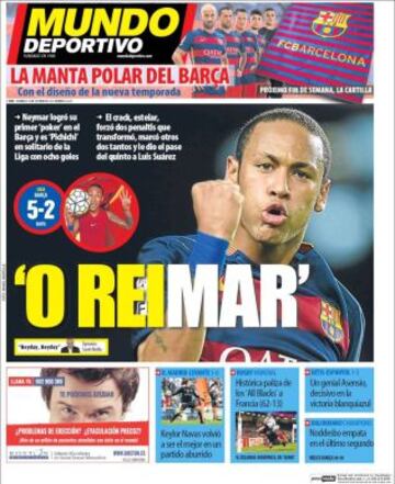 Portadas de la prensa deportiva