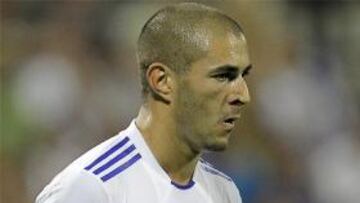 <b>DOBLETE.</b> Benzema brilló y firmó dos de los goles del Madrid.