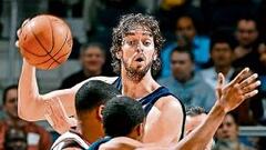 Gasol, único español en la candidatura al All Star