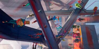 All the Spider-Man from the Spider-Man: Across the Spider-Verse trailer