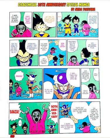 Akira Toriyama quiso matar a Vegeta y este manga especial de ‘Dragon Ball’ es la prueba