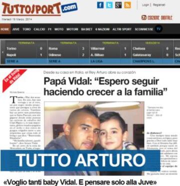 Portadas de la prensa extranjera