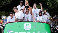 Unicaja celebra la Copa del Rey
