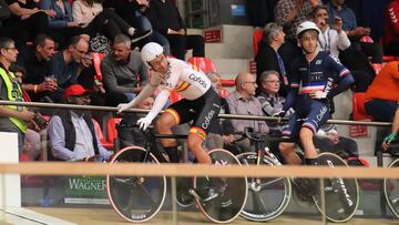 Sebastián Mora, quinto en el Omnium