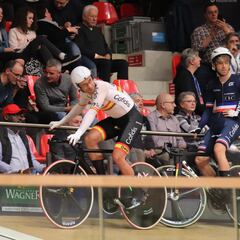 Sebastián Mora, quinto en el Omnium