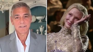 El emotivo mensaje de George Clooney a Cate Blanchett en el Festival de San Sebastián
