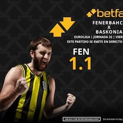 Fenerbahçe SK vs. Saski Baskonia: horario, dónde ver, pronósticos, estadísticas y clasificación