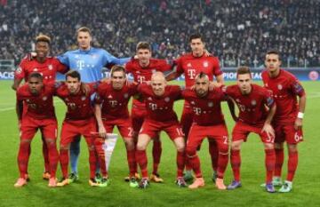 Bayern Munich cierra el ranking de Forbes con ganancias de 53,1 millones.