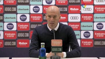 Rueda de prensa de Zidane