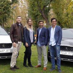 Peugeot reúne al presente y al futuro del tenis español