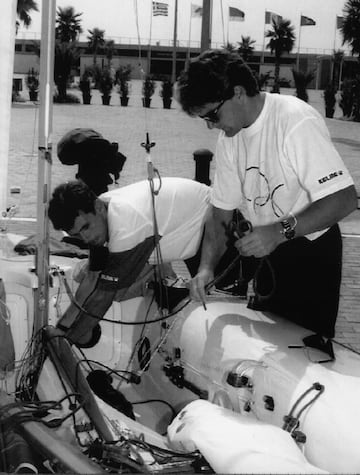 Jordi Calafat y Francisco Sánchez Luna también se llevaron el oro en vela, en la competición de 470.