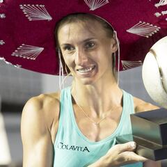 Lesia Tsurenko, bicampeona del Abierto Mexicano de Tenis