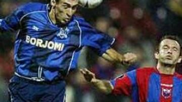 <b>GOLEADA.</B> El Panionios remontó dos veces el marcador en contra para terminar goleando al Dinamo de Tiflis.