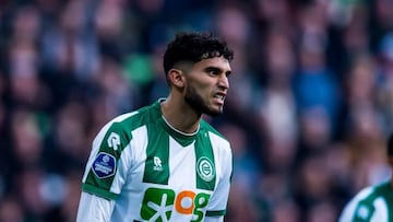 GRONINGEN - Ricardo Pepi of FC Groningen during the Dutch Eredivisie match between FC Groningen and Fortuna Sittard at the Euroborg Stadium on November 13, 2022 in Groningen, Netherlands. ANP COR LASKER (Photo by ANP via Getty Images)