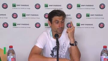 Ferrer, desolado en sala de prensa tras su derrota con Munar