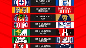 Liga MX: Fechas y horarios de la jornada 11, Apertura 2022