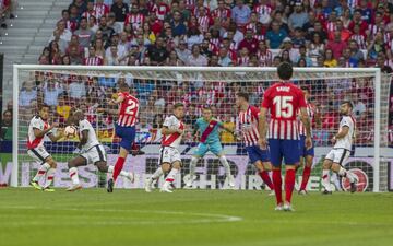 Atlético de Madrid-Rayo Vallecano en imágenes