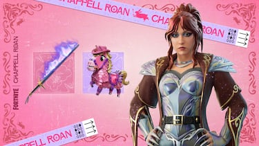 Chappell Roan desembarca en Fortnite con dos nuevas skins, varias canciones y accesorios temáticos: precio, contenido y más