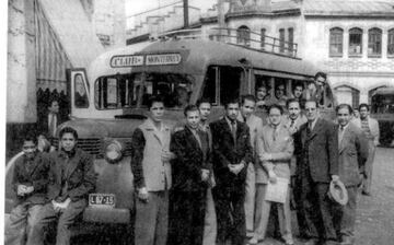 El accidente del autobús que tuvieron en 1945-46, donde murieron varios jugadores.