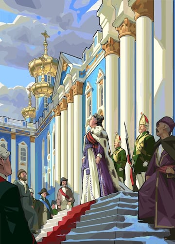 Arte del Imperio Ruso en Humankind