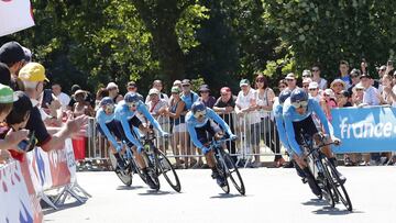 Landa: ¡°Estuvimos muy bien y salimos delante de Froome¡±