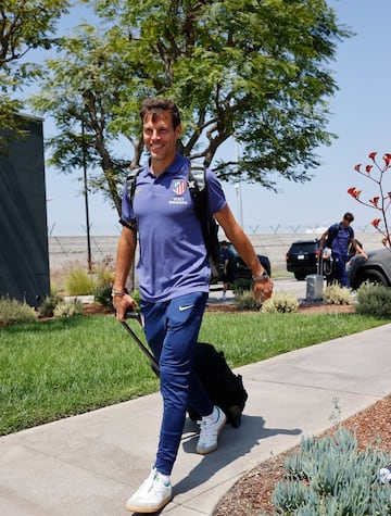 El Atl¨¦tico aterriza en Los ?ngeles