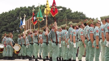 ¿Cuándo se creó la Legión española, quién fue su fundador y cuál fue la primera misión del Tercio de Extranjeros?