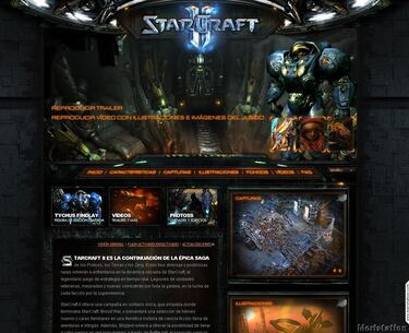 Blizzard abre el sitio web del recién anunciado StarCraft 2