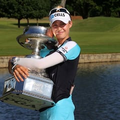 Nelly Korda gana su primer grande y sube al número uno