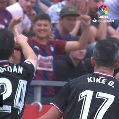 Resumen y goles del Girona-Eibar de Liga Santander