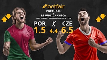 Portugal vs. República Checa: horario, TV, estadísticas, clasificación y pronósticos